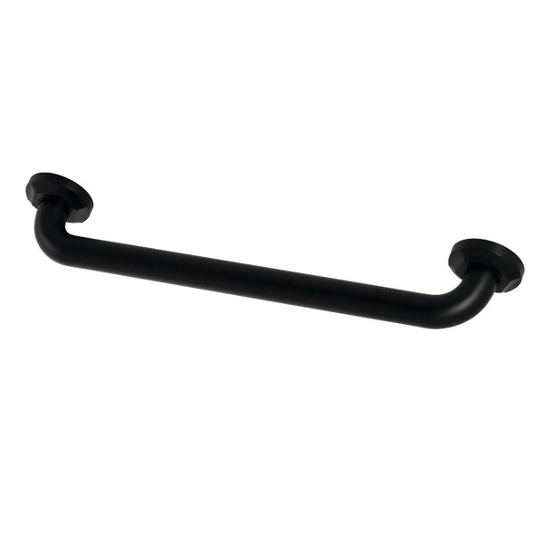 Kingston Brass DR714180 18-Inch x 1-1/4-Inch O.D Grab Bar, Matte Black DR714180 - main